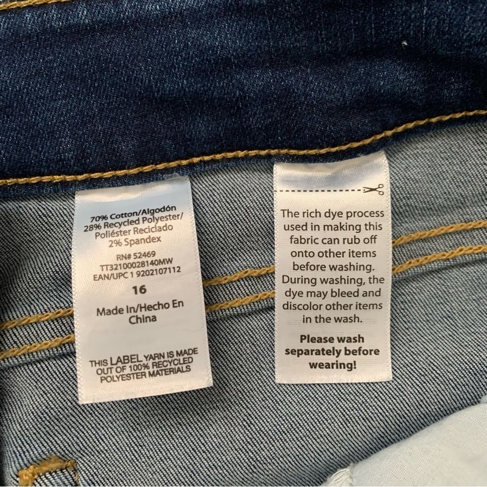 Time and Tru Jeans Size 16 - Picture 3 of 7